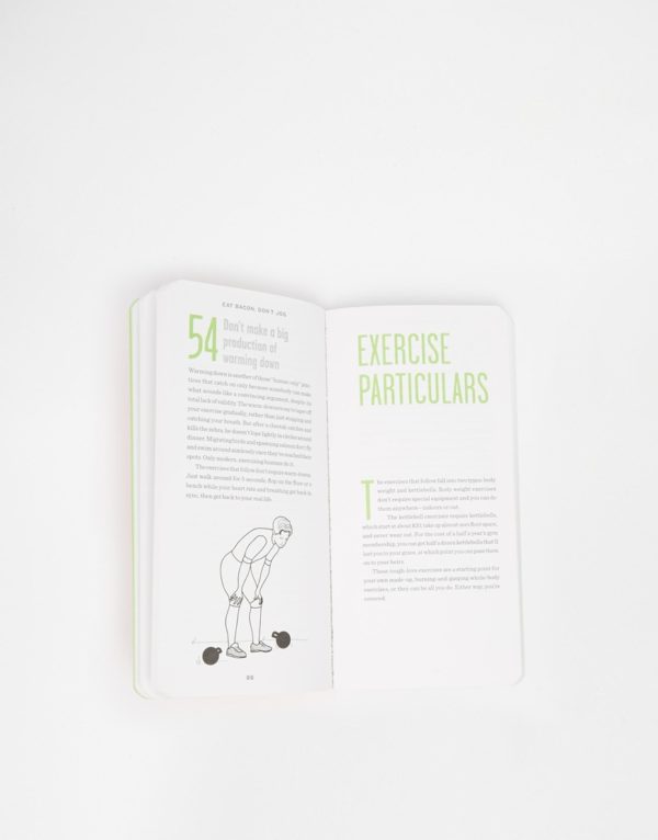 Eat Bacon Don't Jog Book - Imagen 3